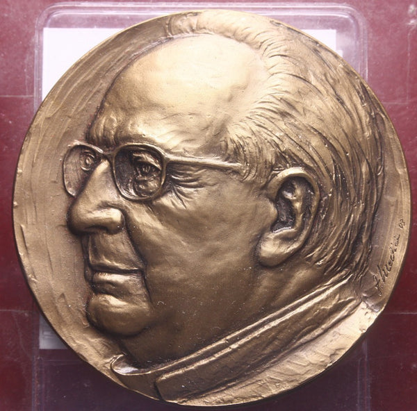 NL* BRESCIA Medaglia Bronzo SAN GIACOMO DON GINO PORTA 1979-2003 opus Medici