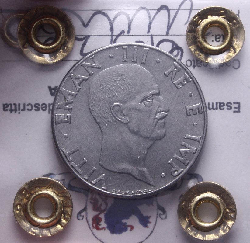 NL* VEIII 50 CENTESIMI IMPERO 1943 XXI RARA QFDC Perizia Filisina Massimo
