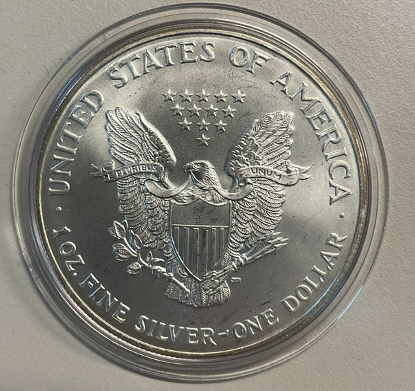 NL* STATI UNITI 1 DOLLARO ARGENTO 2001  1 ONCIA OZ ARGENTO PURO Liberty Walking