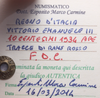 NL* VEIII Italia 10 CENTESIMI APE 1934 FDC TRACCE DI RAME ROSSO Perizia Esposito