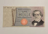 NL* BANCA D'ITALIA Banconota 1000 LIRE G.VERDI FC 381119 Y FIOR DI STAMPA