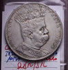 NL*UMBERTO COLONIA ERITREA Tallero 5 LIRE ARGENTO 1896 RR QSPL/SPL Filisina M.