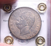 NL* UMBERTO 10 CENTESIMI RAME 1893 BIRMINGHAM QFDC RAME ROSSO Perizia Filisina M