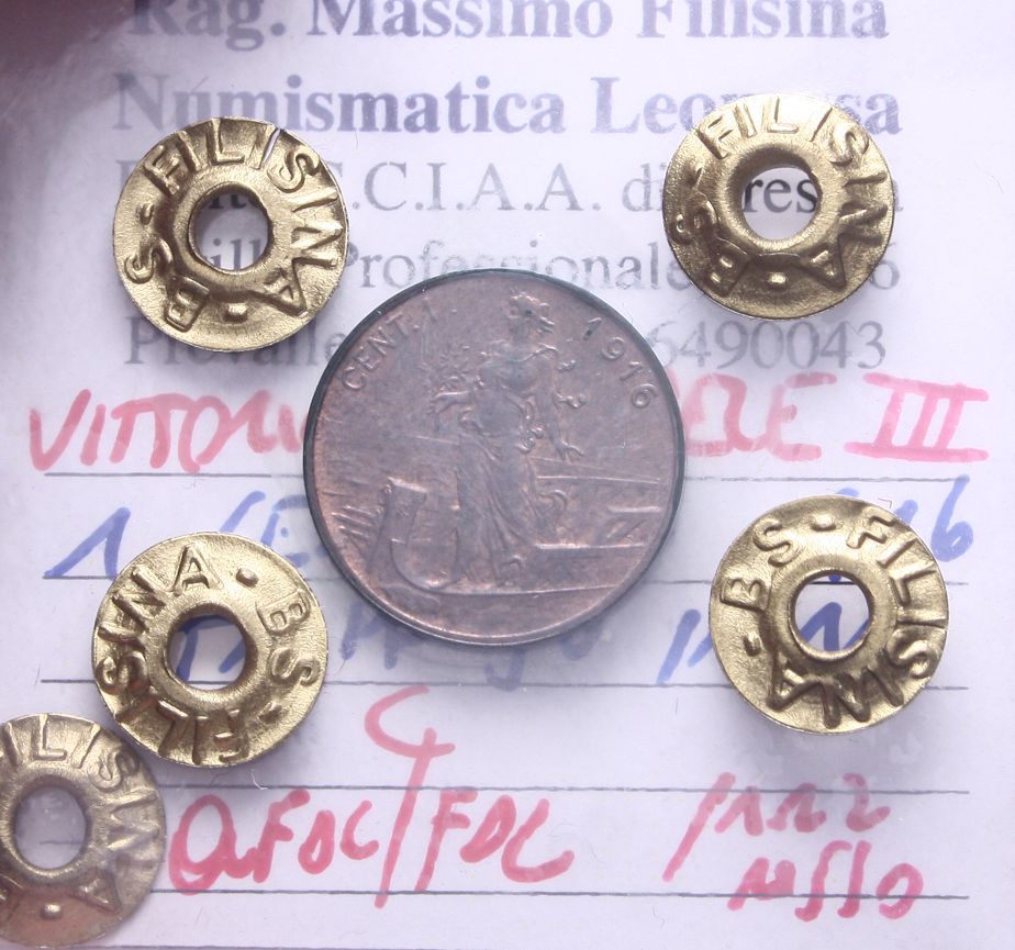 NL* VEIII 1 CENTESIMO 1916 ITALIA SU PRORA QFDC/FDC parz. rosso Perizia Filisina