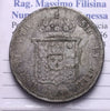 NL* DUE SICILIE FERDINANDO II 1/2 PIASTRA 60 Grana Argento 1838 come da foto