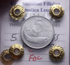 NL* Italia Repubblica 5 LIRE DELFINO 1955 FDC Perizia Filisina Massimo