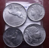 EN* Italy SERIES 1946 10 5 2 1 LIRA 1946 Reproduction Copy 4 pieces