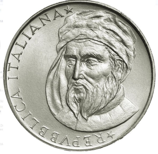 NL* ITALY 500 Lire Silver 1986 DONATELLO FDC Uncirculated with luster