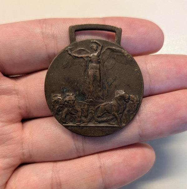 NL* ITALIA Medaglia Bronzo 1915 - 1918 GRANDE GUERRA PER LA CIVILTA' Johnson