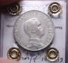 NL*VEIII RE ITALIA 2 LIRE ARGENTO 1910 QUADRIGA VELOCE BB/SPL Perizia Filisina