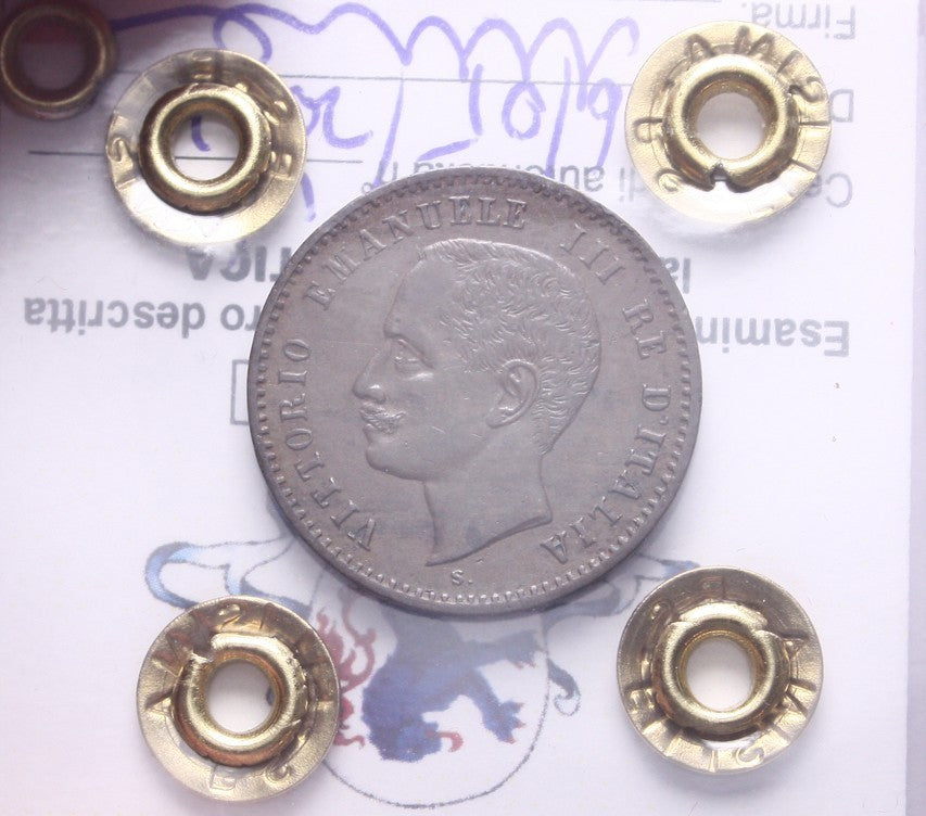 NL* VEIII 2 CENTESIMI VALORE 1903 SPL Perizia Filisina Massimo
