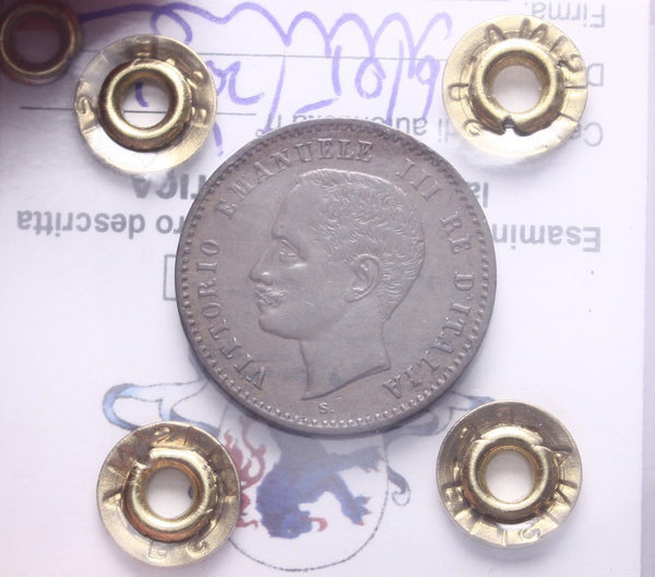 NL* VEIII 2 CENTESIMI VALORE 1903 SPL Perizia Filisina Massimo