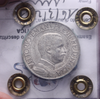 NL* VEIII Italia 1 LIRA AG. 1913 QUADRIGA VELOCE QFDC Perizia Filisina Massimo