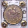 NL* VEIII BUONO 2 LIRE 1928 FIERA di MILANO NC qFDC Perizia Jan Groborz