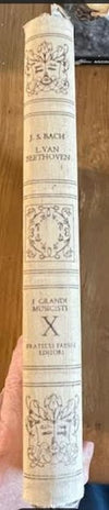 NL* FABBRI EDITORE I GRANDI MUSICISTI Volume X BACH E BEETHOVEN