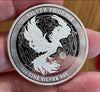 NL* NIUE CARLO III 2 Dollari 2025 1 ONCIA OZ ARGENTO PURO FINE SILVER PHOENIX