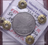 NL* VEIII 50 CENTESIMI 1939 XVII MAGNETICA QFDC/FDC Perizia Filisina Massimo