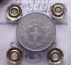 NL* VEIII ITALIA 20 CENTESIMI ESAGONO 1919 C. RIGATO RARA QFDC Perizia Filisina