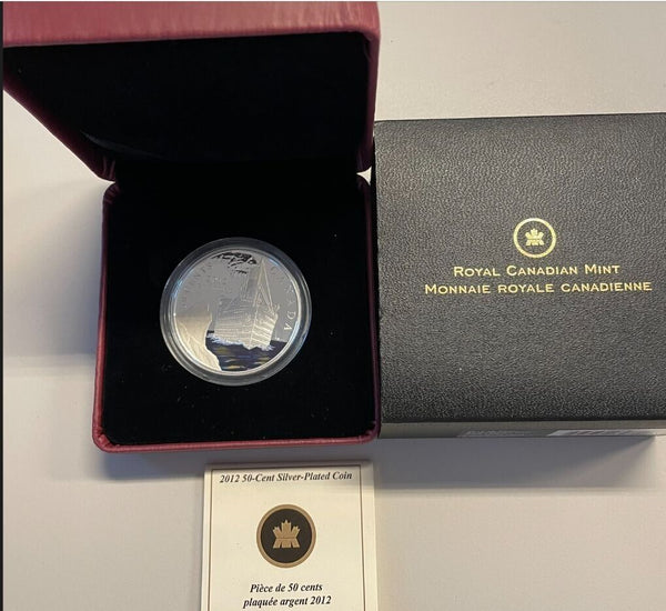 NL* CANADA Elizabeth II 50 CENTS 2012 RMS TITANIC PROOF set Canadian Mint