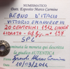 NL* VEIII ITALIA 20 CENTESIMI 1912 DONNA LIBRATA SPL Perizia Esposito Marco