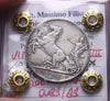 NL* VEIII 10 LIRE SILVER CHARIOT 1929 * VERY RARE R2 QVF/VF Expert evaluation by Filisina M.
