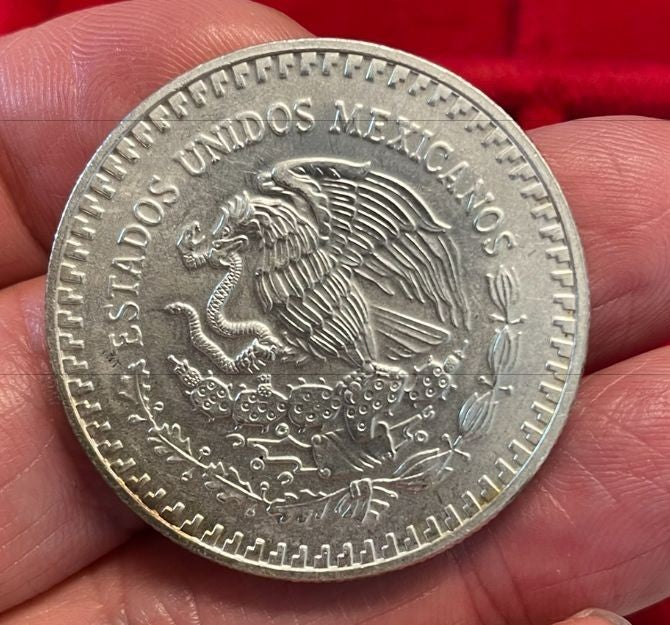 NL* MESSICO MEXICO 1 ONCIA ARGENTO PURO 1992 1 Silver Pure OZ