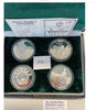 NL* CHINA CINA Silver Set 1984 Figure Storiche 4 pezzi da 5 YUAN ARGENTO PROOF