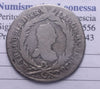 NL* MARIA TERESA D'AUSTRIA 10 KREUZER 1/2 SVANZICA ARGENTO 1765 come foto