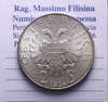 NL* AUSTRIA 2 SCHILLING Argento 1934 ENGELBERT DOLLFUSS come da foto