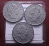 NL* ITALIA LOTTO 3 PEZZI da 50 LIRE VULCANO 1958 RARI eccellente conservazione