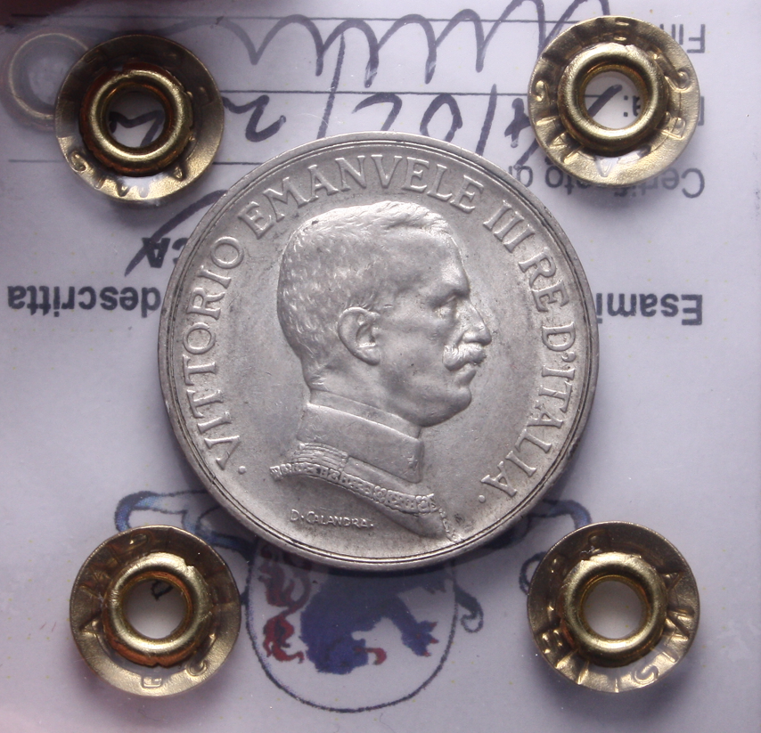 NL* VEIII 1 LIRA ARGENTO 1917 QUADRIGA BRIOSA SPL Perizia Filisina Massimo