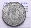 NL* INDIA RE GIORGIO VI 1 RUPEE Rupia Argento 1940 SUPER conservazione