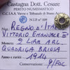 NL* VEIII Italia 2 LIRE ARGENTO 1914 QUADRIGA BRIOSA QFDC Perizia Castagna