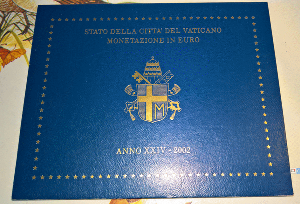 NL* CITTA'  Vaticano Papa GIOVANNI PAOLO II 2002 Divisionale 8 Valori FDC set
