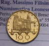 NL*CECOSLOVACCHIA 100 LET O DUCATO ORO 1970 Centenario nascita LENIN PROOF RARA2