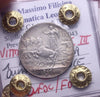 NL* VEIII 1 LIRA ARGENTO 1909 QUADRIOGA VELOCE Q.FDC/FDC Perizia Filisina M.