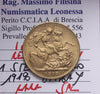 NL* INDIA RE GIORGIO V Sterlina Oro GOLD SOVEREIGN 1918 SPL Perizia Filisina M