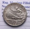 NL* ROMA CITTA' DEL VATICANO Papa PIO XI 5 Lire ARGENTO 1931 eccellente