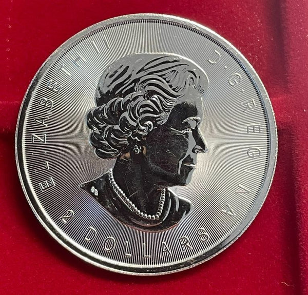 NL* CANADA 2 Dollari 2016 3/4 OZ ONCIA ARGENTO PURO Animali Selvatici LUPI FDC