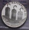 NL* SAN MARINO 10 EURO Argento 2002 BENVENUTO EURO PROOF