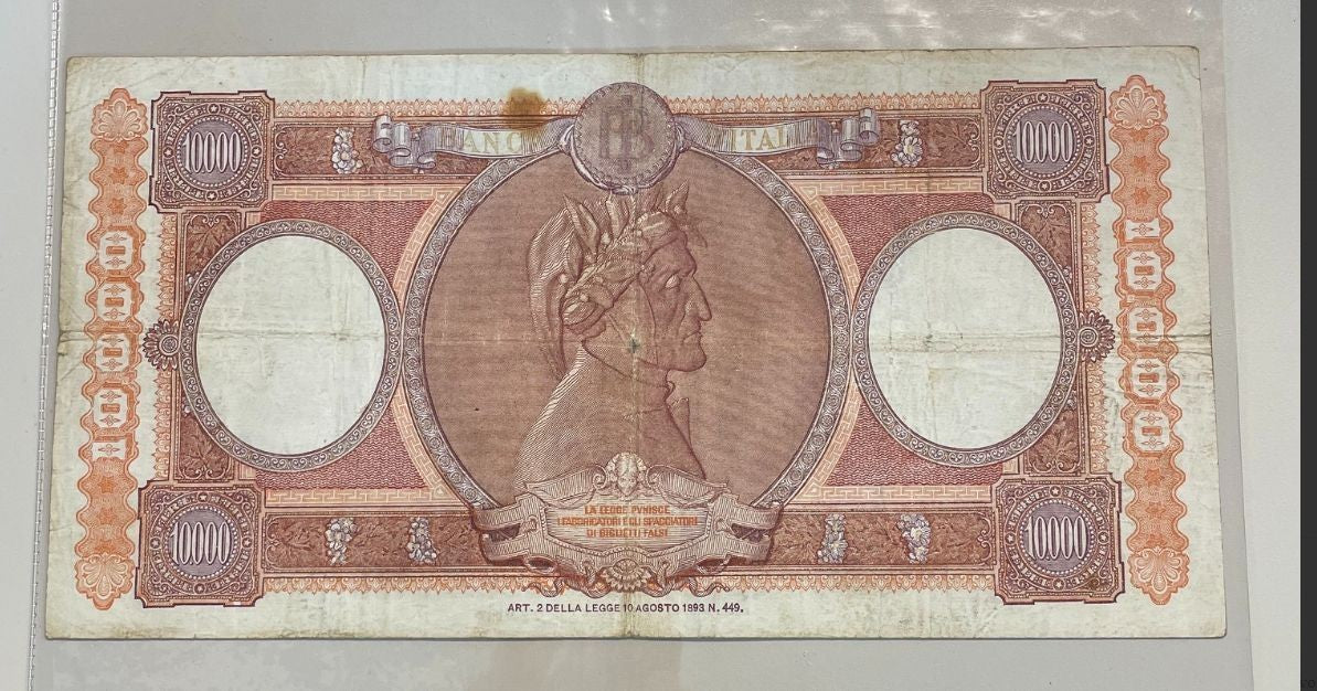 NL*BANCA D' ITALIA Banconota 10000 Lire MARINARE REGINE DEL MARE 24 03 1962 F244