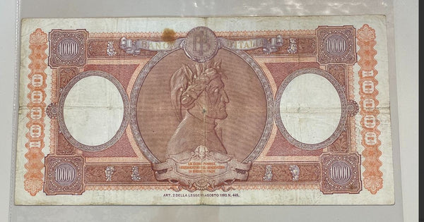 NL*BANCA D' ITALIA Banconota 10000 Lire MARINARE REGINE DEL MARE 24 03 1962 F244
