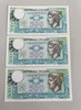 NL* BANCA D'ITALIA Lotto tre banconote 500 LIRE MERCURIO FDS 14 FEBBRAIO 1974