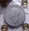 NL* VEIII 1 LIRA IMPERO 1940 VARIANTE 4 STANGHETTE R2 SPL+ Perizia Filisina