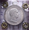 NL* VEIII Italia 2 LIRE ARGENTO 1914 QUADRIGA BRIOSA QFDC Perizia Castagna