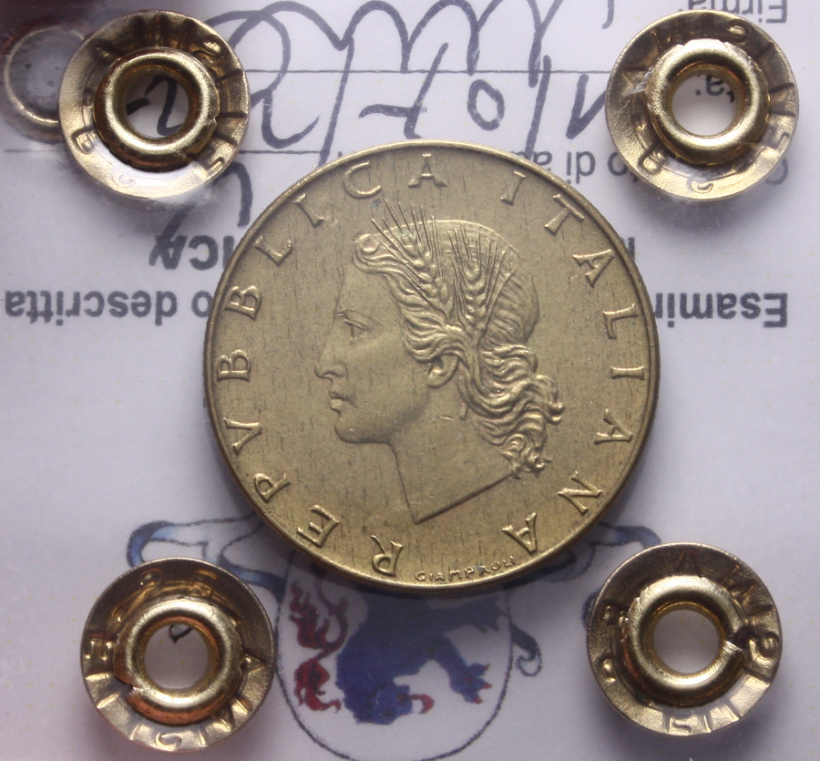 NL* Italia Repubblica 20 LIRE BRONZITAL 1957 QFDC Perizia Filisina Massimo