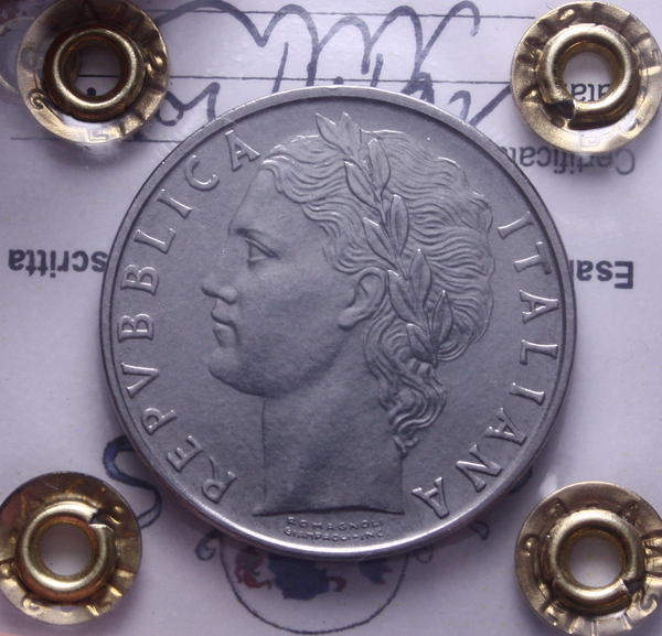 NL* Italia Repubblica 100 LIRE MINERVA 1962 FDC Perizia Filisina Massimo