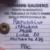 NL* Italia Repubblica 10 LIRE SPIGHE ARATRO 1956 FDC Perizia Gaudenzi Giovanni