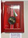 NL* ITALIA Repubblica 2 EURO 2020 VIGILI DEL FUOCO FDC set zecca COINCARD