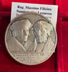EN* ROME POPE PIUS XI Silver Medal 1935 XIV THOMAS MORE and JOHN FISHER